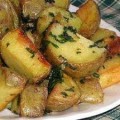 Garlic Cilantro Potatoes